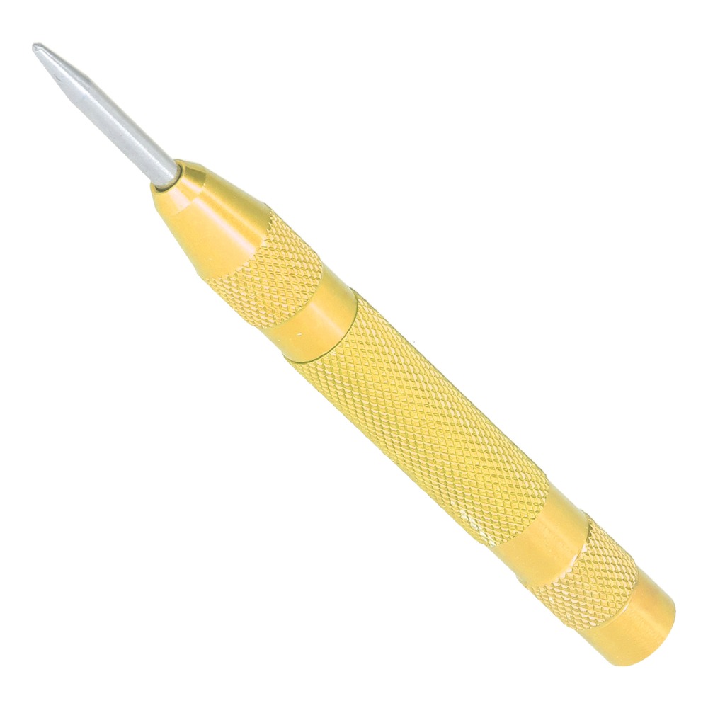 Workshop Tools Center - Einstellbarer automatischer Zentrierstempel mit abnehmbarer HSS-Spitze,