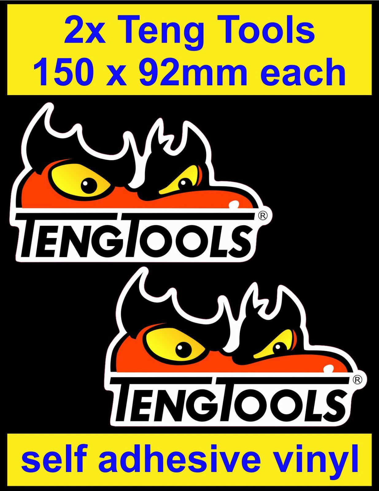 For 2 Teng Tools Sponsor Stick – Workshop Tools Logo Bewertung und Preis