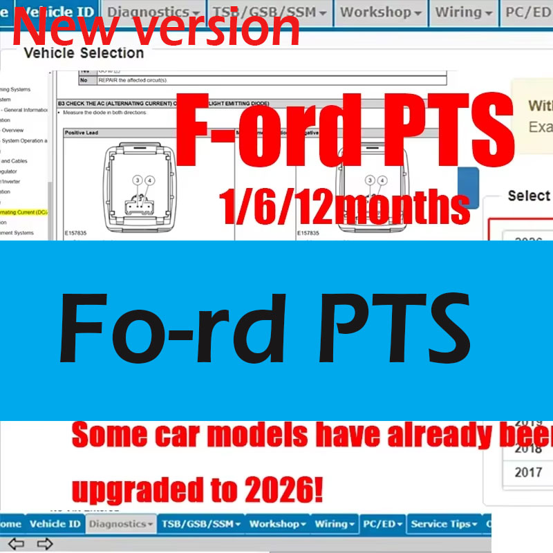 2026 Online-Konto für F-ord PT – Workshop Tools Diagram Bewertung und Preis