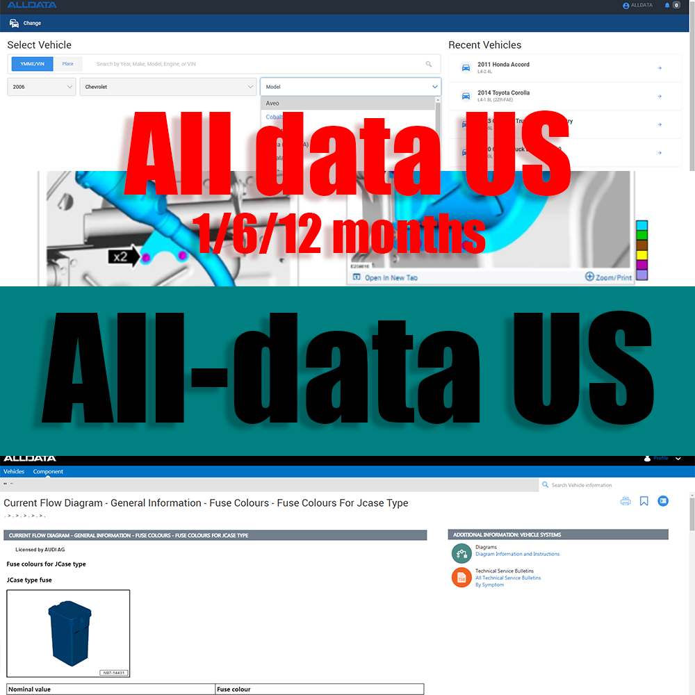 2026 Alldata US Vollversion On – Workshop Tools Diagram Bewertung und Preis