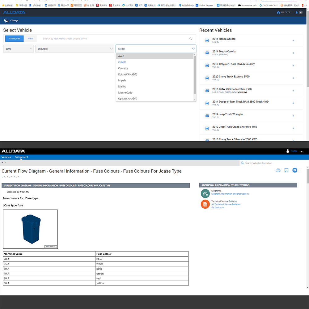 2026 Alldata US Vollversion On – Workshop Tools Diagram Bewertung und Preis