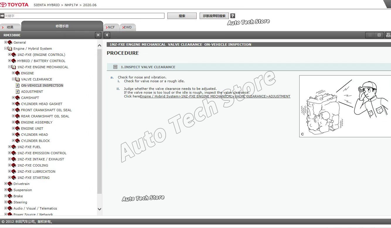 2023 für Toyota Service Handbu – Workshop Tools Diagram Bewertung und Preis