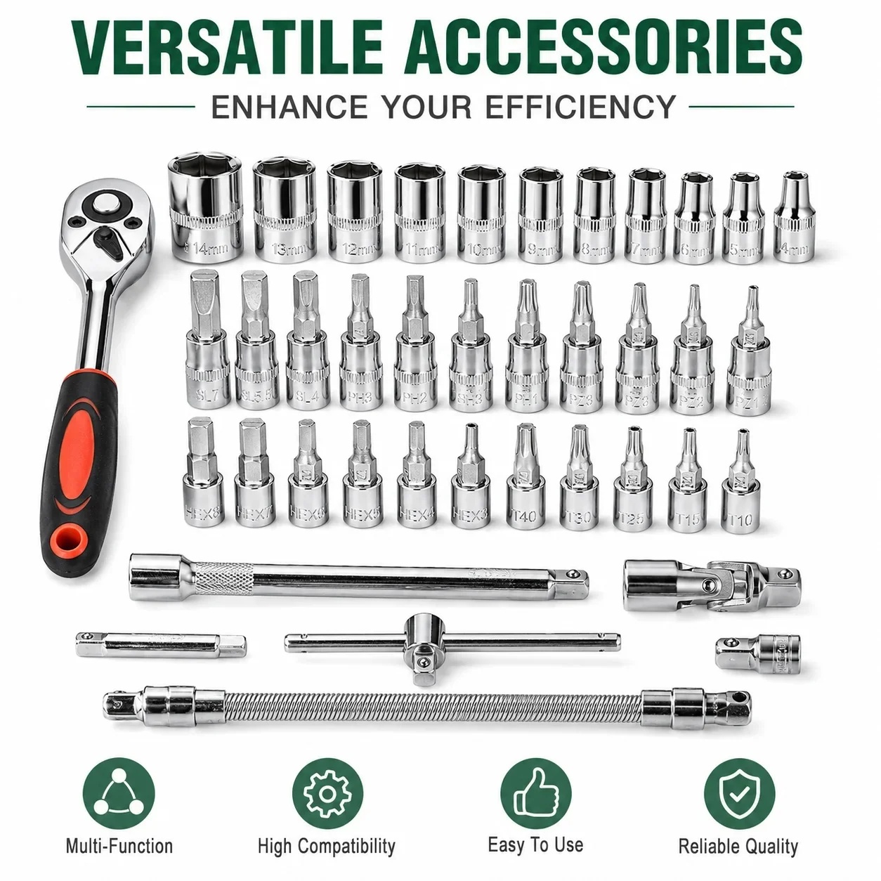 46-teiliges Auto-Wartungs- und – Workshop Tools Sale Bewertung und Preis