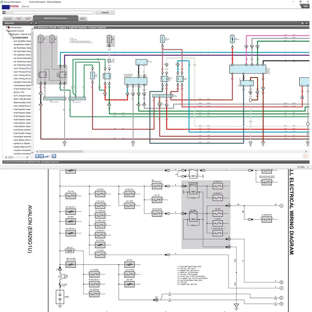 Ecu Reparatur für toyo-ta gisc – Workshop Tools Diagram Bewertung und Preis