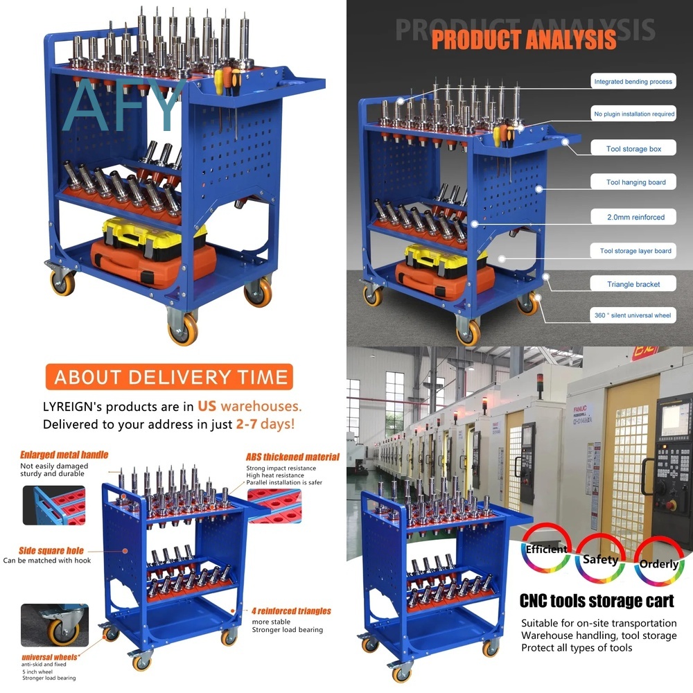 BT40 CAT40 Werkzeugwagen für C – Workshop Tools Center Bewertung und Preis