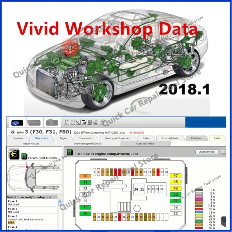 Vivid 2018 Workshop-Software M – Workshop Tools Diagram Bewertung und Preis